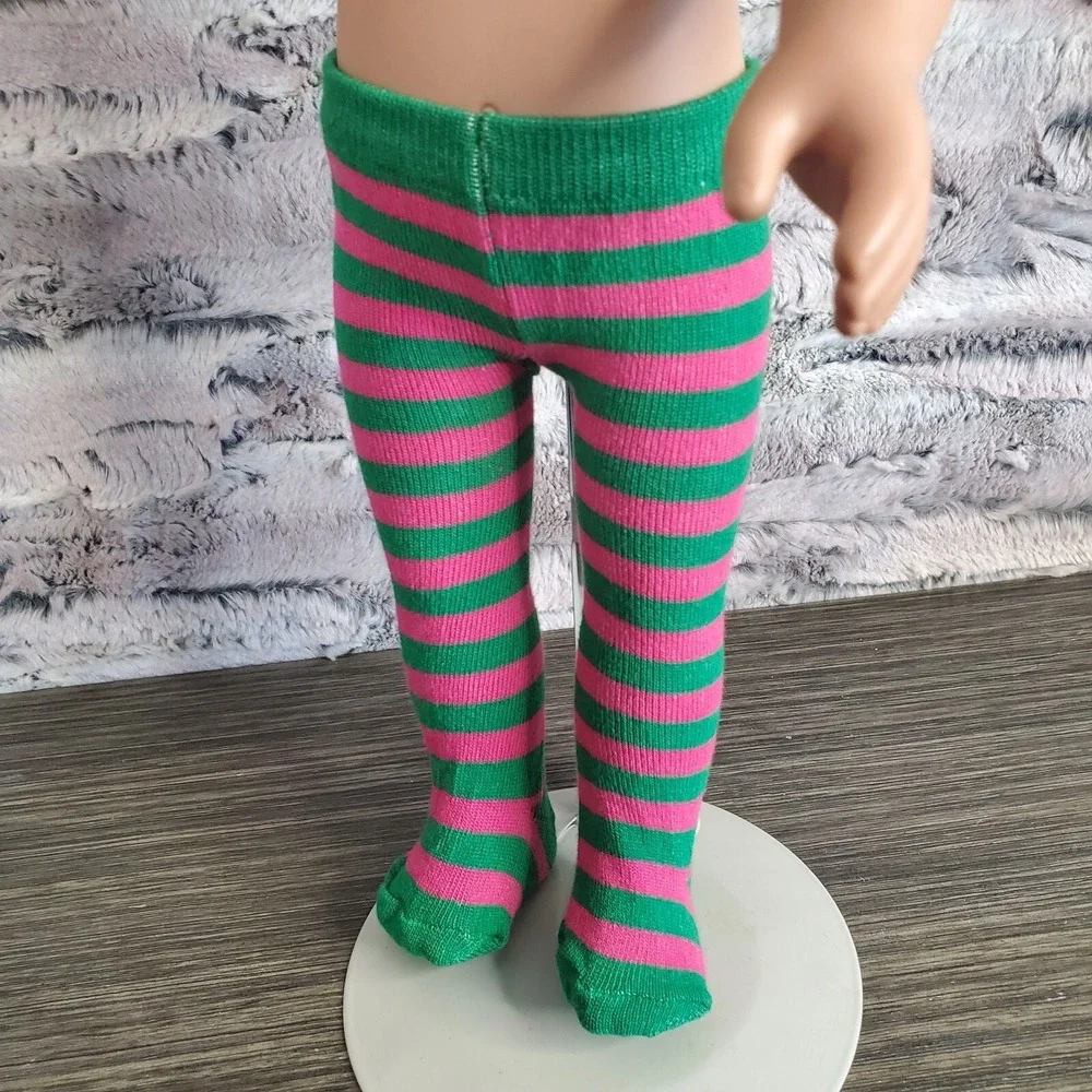 Doll Tights Lot Of 4 - Fits 18